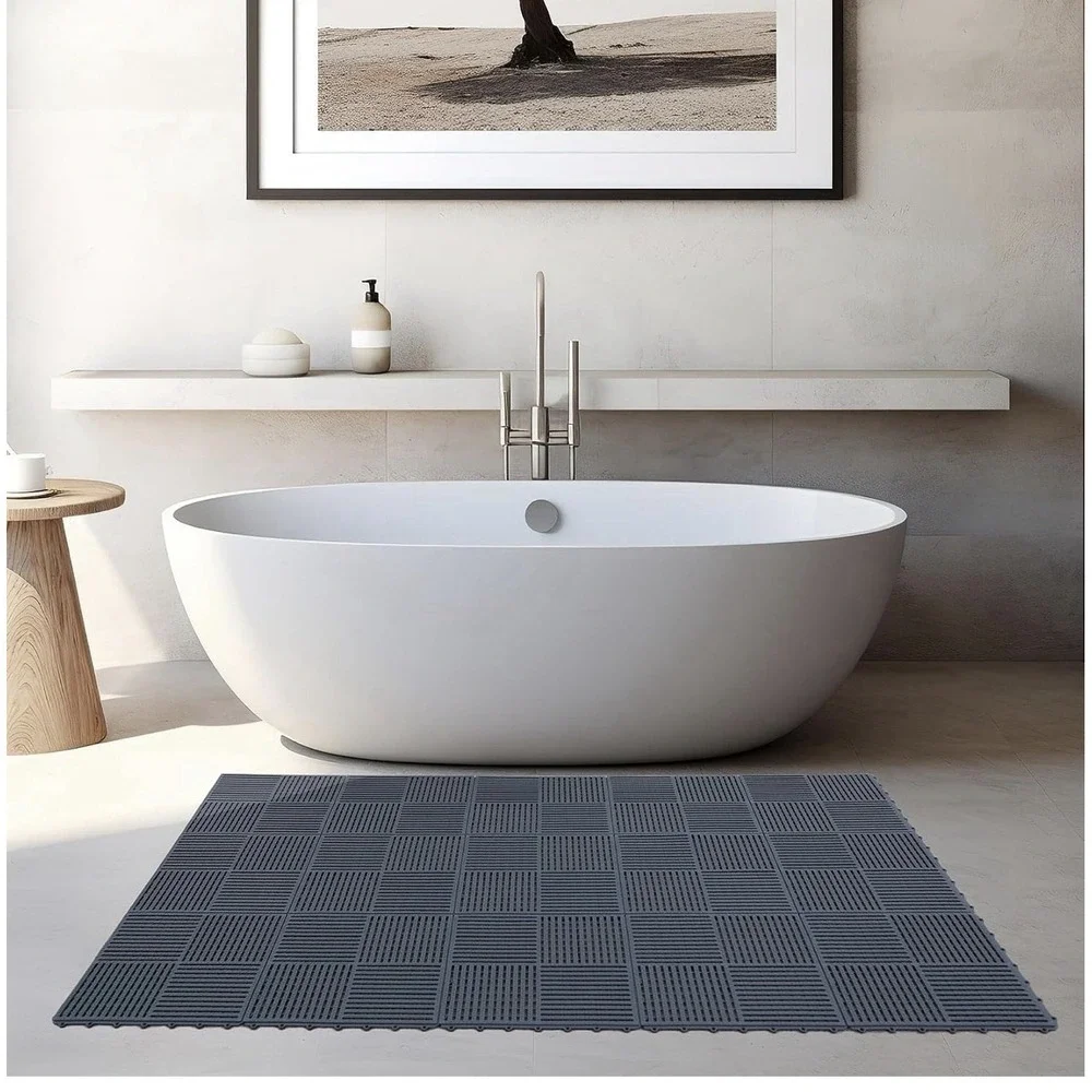9 Pack Modular Interlocking Tiles Double Non-slip 12
